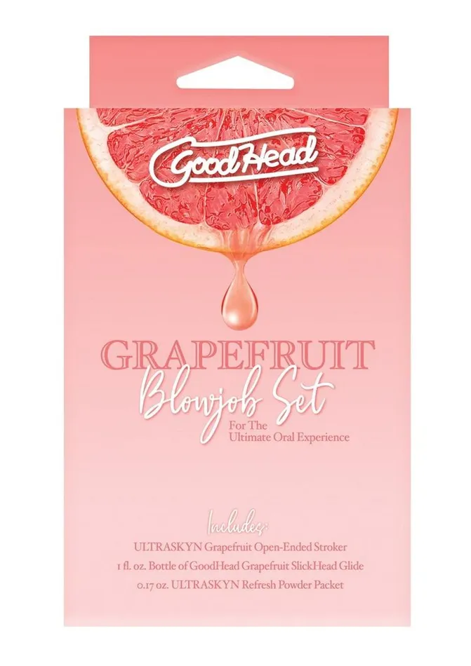 Anal GoodHead Goodhead Blowjob Set Grapefruit