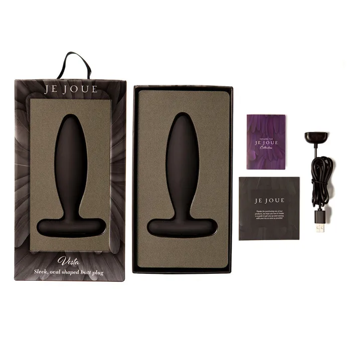 Anal Je Joue Je Joue Vesta Vibrating Butt Plug Black