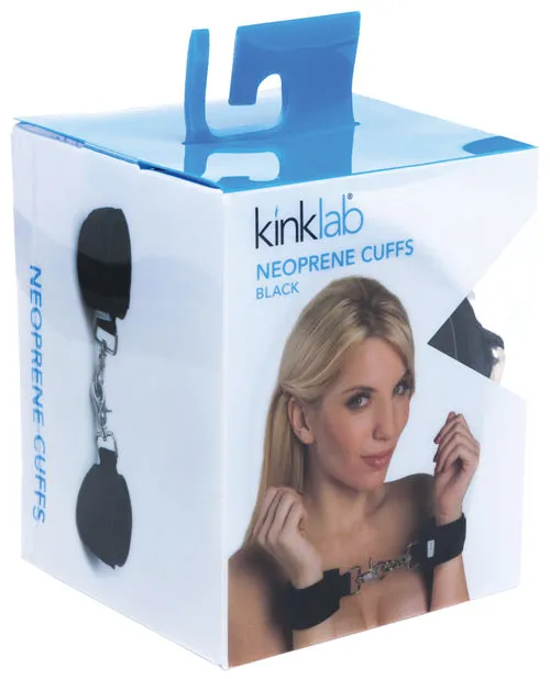 Anal Kinklab Kinklab Neoprene Cuffs Black