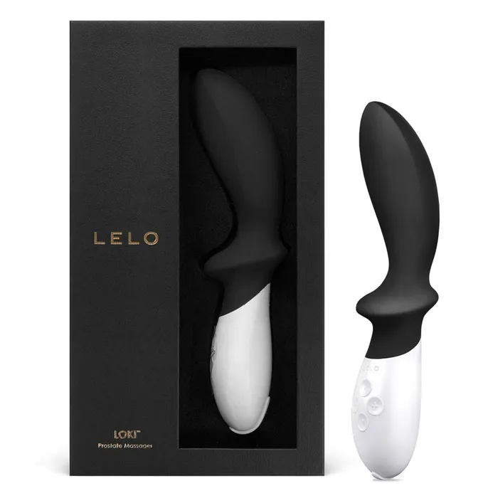 Anal LELO Loki Prostate Massager Obsidian Black Lelo INC
