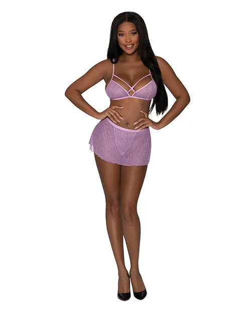 Anal Magic Moments Intl Girl Next Door Flirty Skirt Set SM Lilac