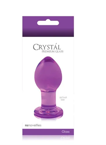 Anal nsnovelties Crystal Premium Glass Butt Plug