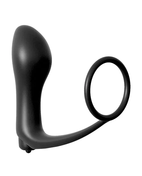Anal Pipedream Products Anal Fantasy Ass Gasm Vibrating Plug Cockring