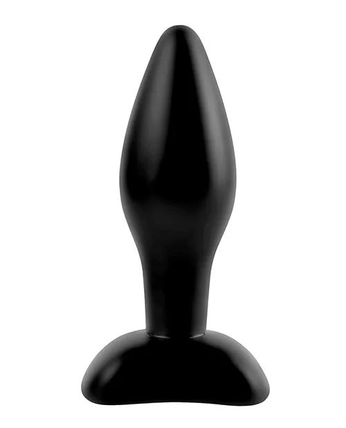 Anal Pipedream Products Anal Fantasy Small Silicone Plug Black