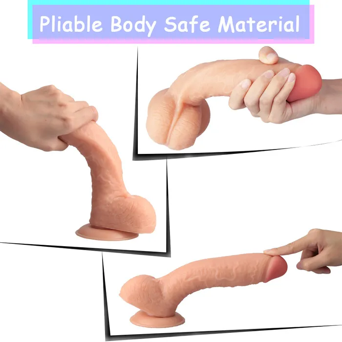 Anal Sorlove 106 Inch Curved Huge Realistic GSpot Dildo Vaginal Anal Play