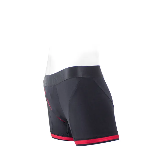 Anal SpareParts HardWear SpareParts Tomboii BlackRed Nylon XS