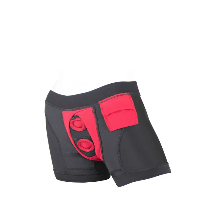 Anal SpareParts HardWear SpareParts Tomboii BlackRed Nylon XS