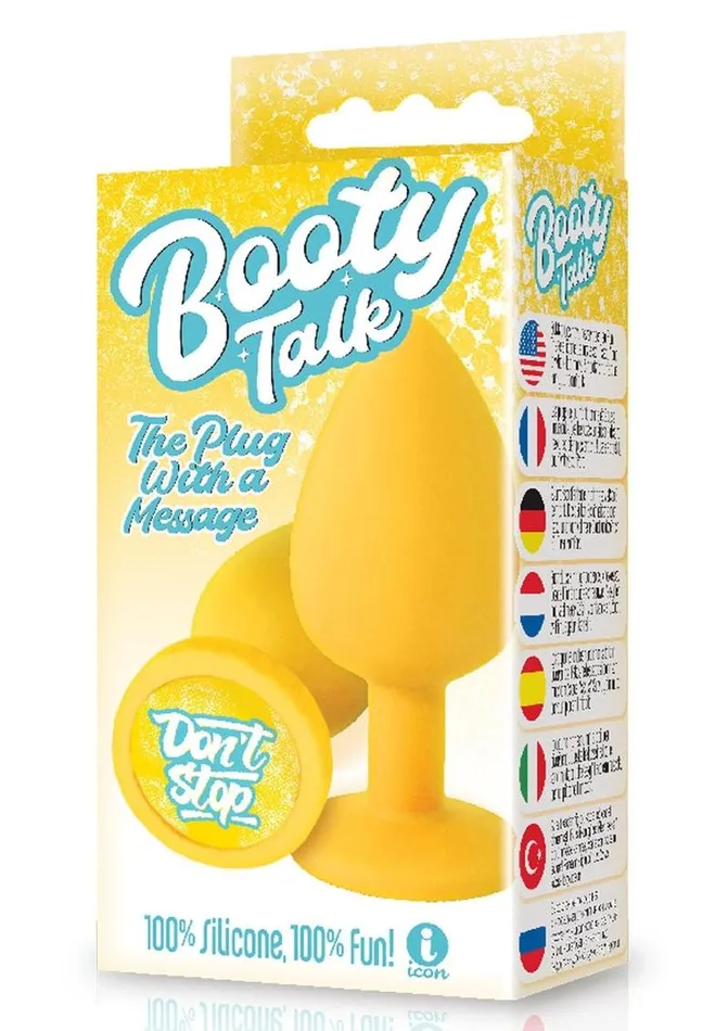 Anal The 9s Booty Talk Silicone Butt Plug Dont Stop THE 9S