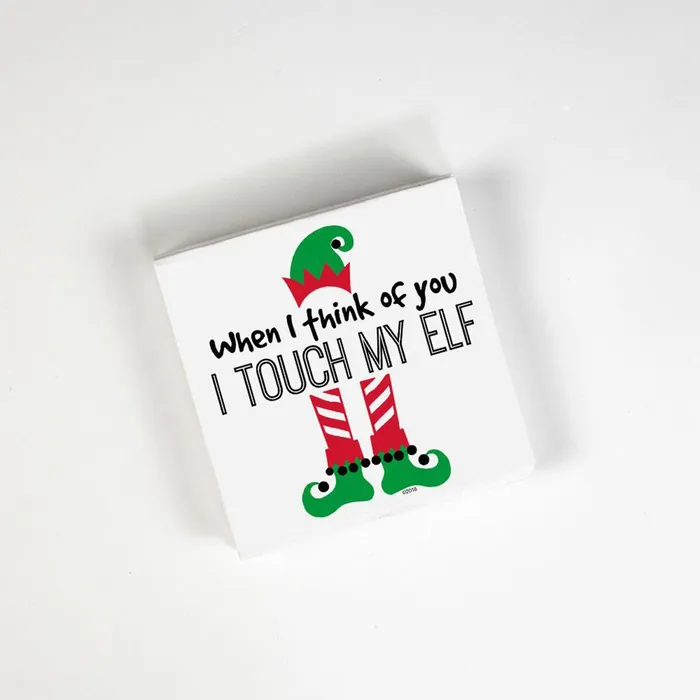 Anal Twisted Wares Twisted Wares When I Think Of You Elf Napkins
