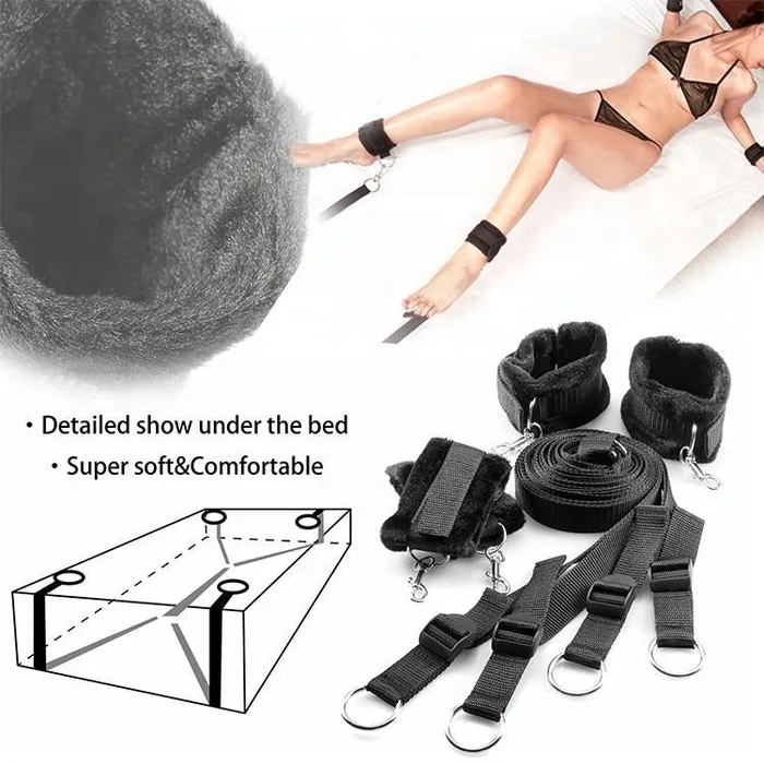 Anal yiwa sex toys BDSM Bed Restraint Bondage Set for the Bed