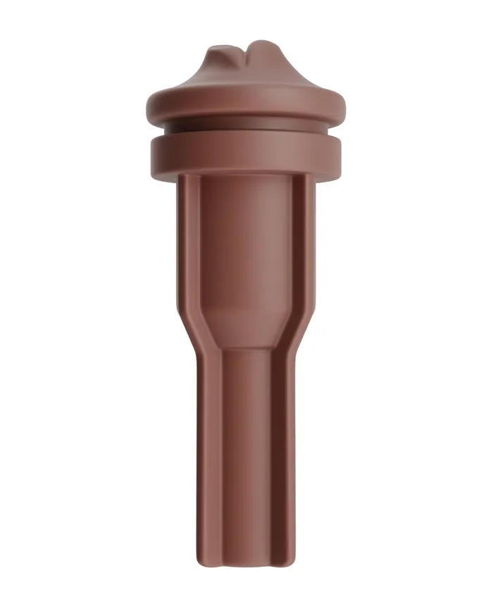 Autoblow AI Ultra Mouth Sleeve Brown Very Intelligent Ecommerce INC Male Sex Toys
