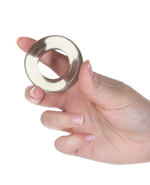 BMS Enterprises Anal Got Big Dick Single Bumper Ring Black