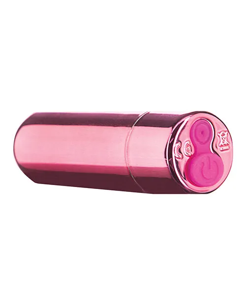 BMS Enterprises Female Sex Toys Mini Bullet Rechargeable Bullet 9 Functions Pink