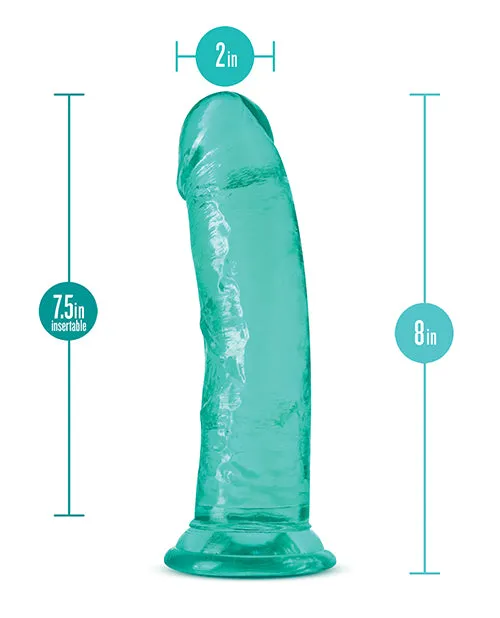 B Yours Plus 8 Roar N Ride Dildo Teal Blush Novelties Vibrators