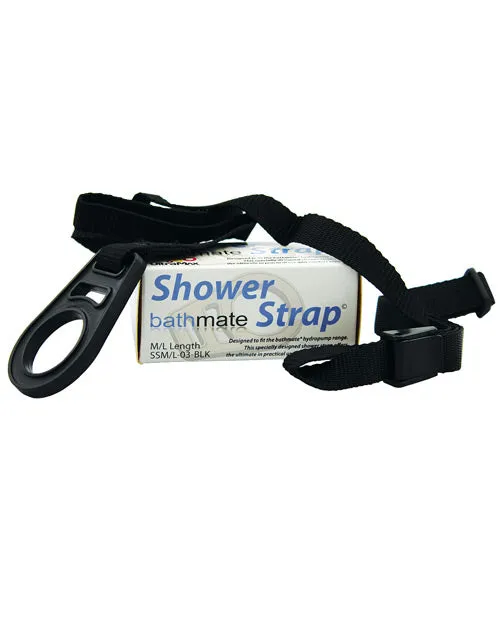 Bathmate Anal Bathmate Shower Strap Large Length Black
