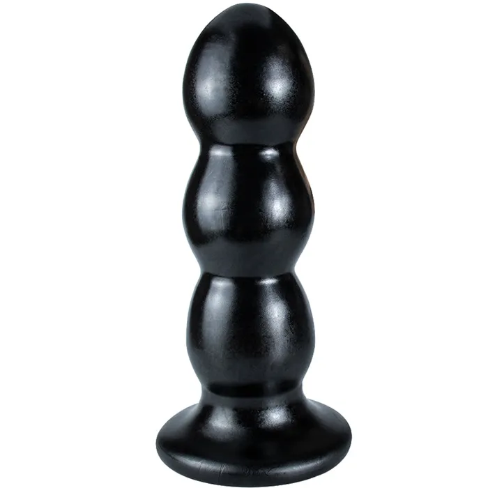 Bebuzzed Adam Beaded Anal Plug Fat 128 Dildo Black BeBuZZed Anal