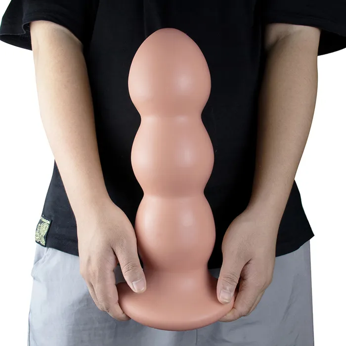 Bebuzzed Adam Beaded Anal Plug Fat 128 Dildo Black BeBuZZed Anal
