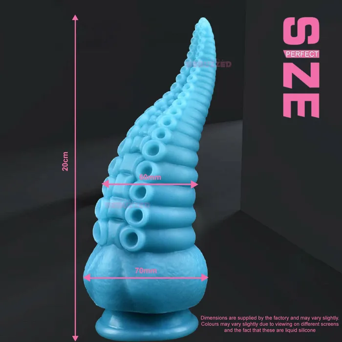 BeBuZZed Male Sex Toys Octopus Tentacle Fantasy Creature Dildo Alien Anal Plug Large Cock