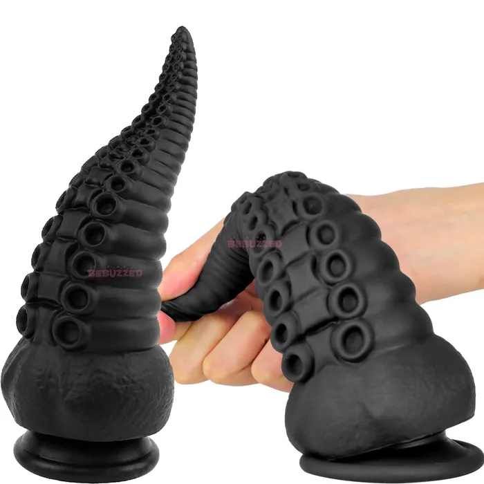 BeBuZZed Male Sex Toys Octopus Tentacle Fantasy Creature Dildo Alien Anal Plug Large Cock