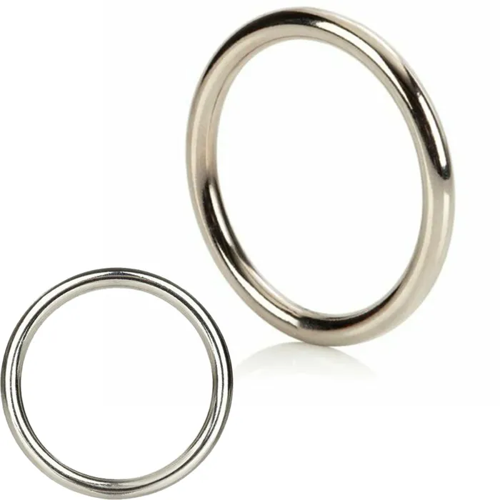 Bebuzzed Metal Cock Ring Stainless Steel 45mm x 6mm Silver BeBuZZed Male Sex Toys Bebuzzed Metal Cock Ring Stainless Steel 45mm x 6mm Silver BeBuZZed Male Sex Toys