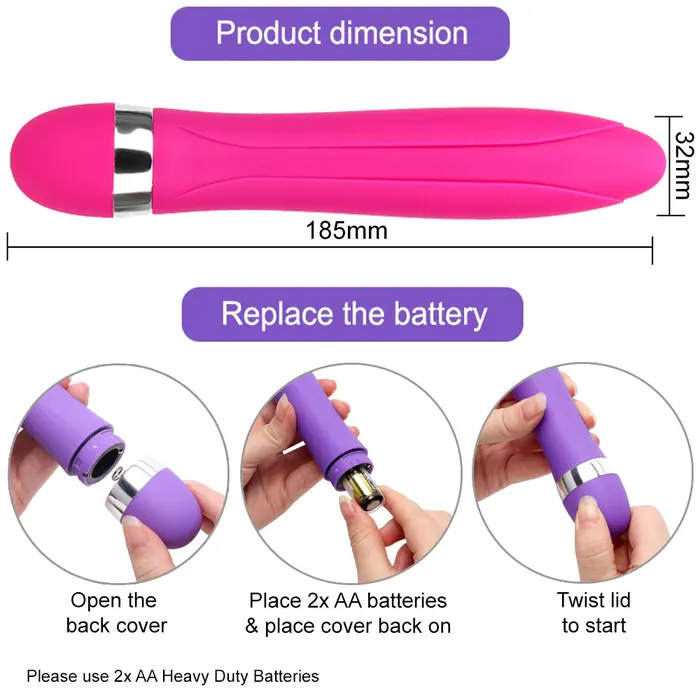 BeBuZZed Vibrators Bebuzzed Tango Flow 72 GSpot Vibrator MultiSpeed Pink