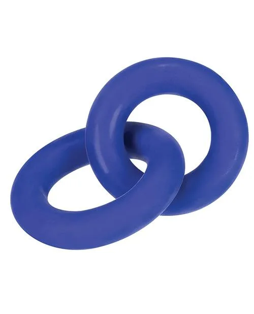 Blue Ox Designs LLCDba Oxballs Male Sex Toys Hunky Junk Duo Linked Cock Ball Rings