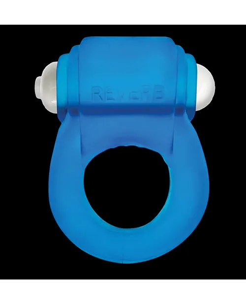 Blue Ox Designs LLCDba Oxballs Vibrators Oxballs Glowdick LED Lit Cockring Blue Ice