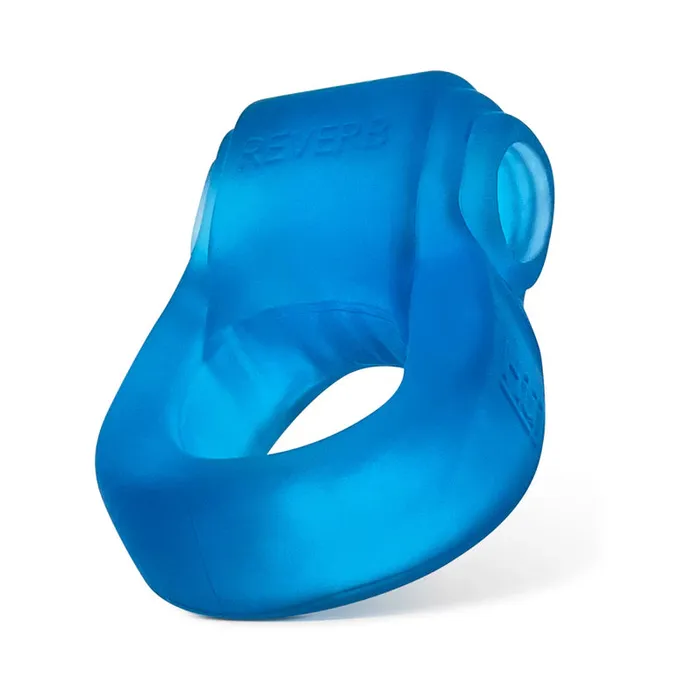 Blue Ox Designs LLCDba Oxballs Vibrators Oxballs Glowdick LED Lit Cockring Blue Ice