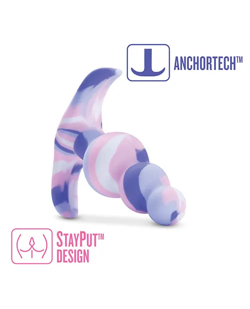 Blush Avant Twilight Silicone Plug Blue Blush Novelties Anal