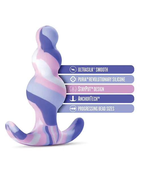 Blush Avant Twilight Silicone Plug Blue Blush Novelties Anal