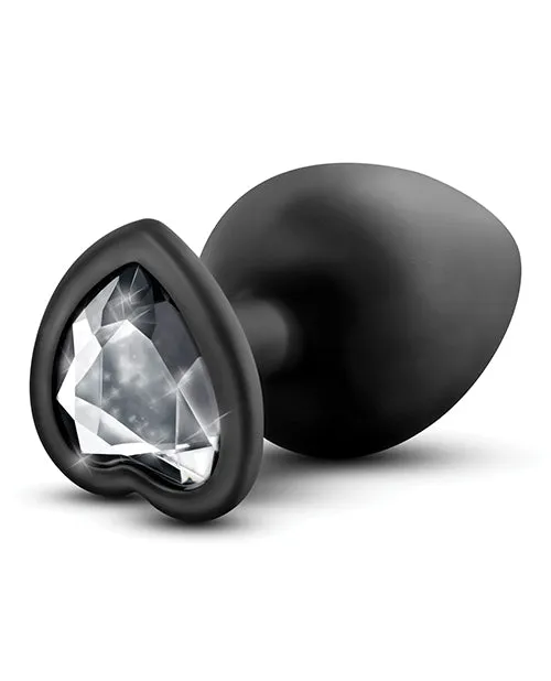Blush Novelties Anal Temptasia Bling Plug with Gem Large Black