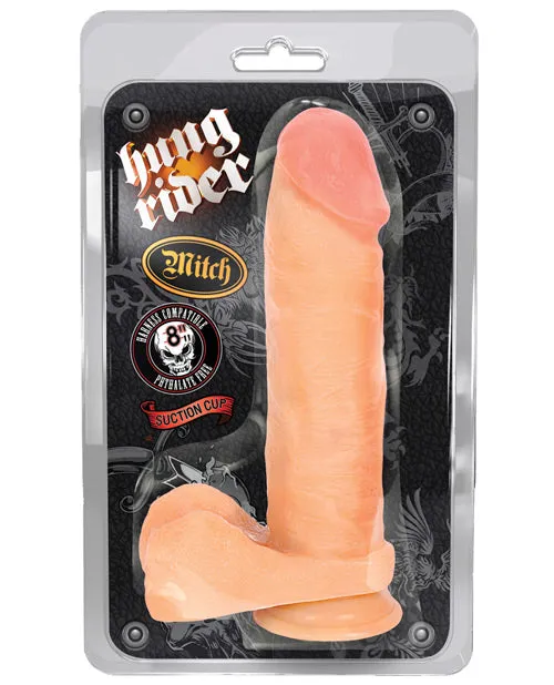 Blush Novelties Dildos Hung Rider Mitch 8 Dildo Flesh