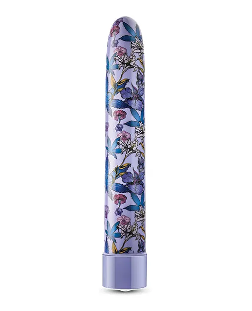 Blush Novelties Limited Addiction Floradelic 7 Rechargeable Vibe Purple Vibrators