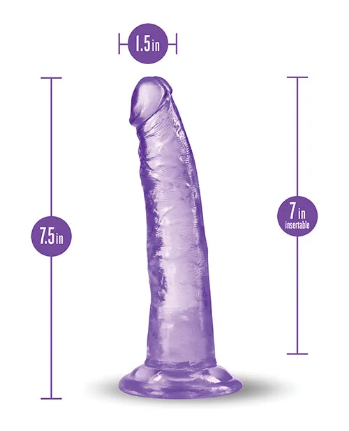 Blush Novelties Vibrators B Yours Plus 75 Lust n Thrust Dildo Purple
