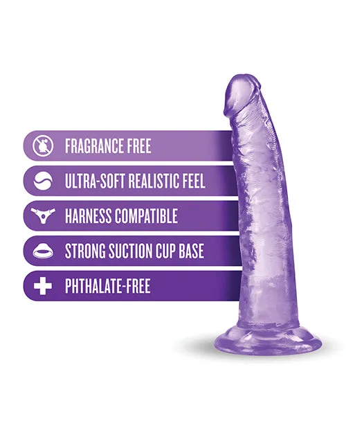 Blush Novelties Vibrators B Yours Plus 75 Lust n Thrust Dildo Purple