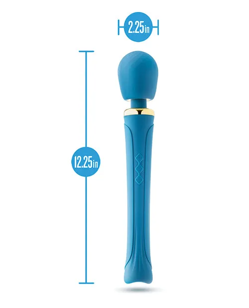 Blush Novelties Vibrators Dianna Wand Massager Teal