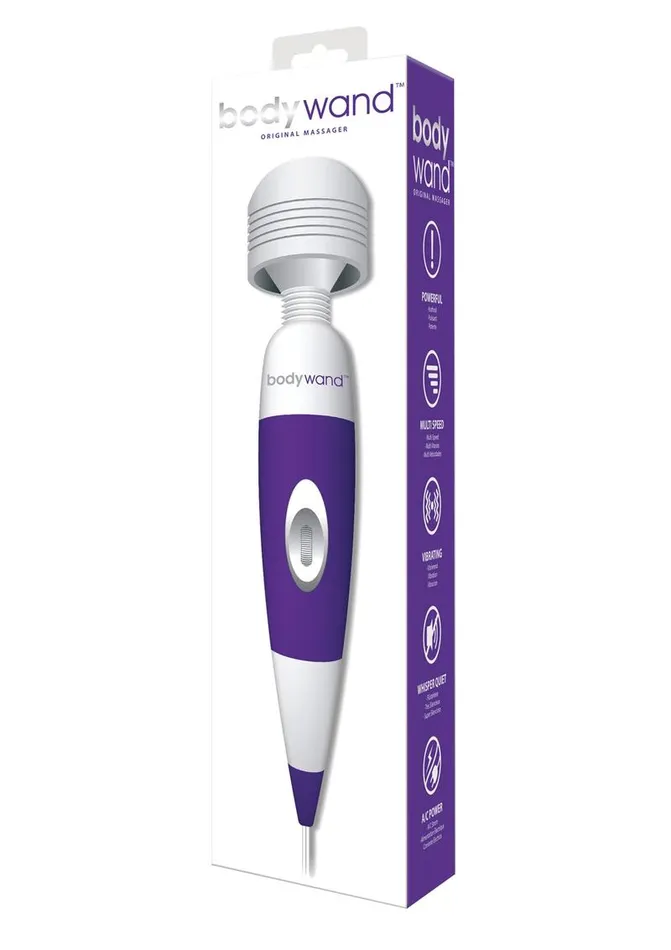 Bodywand Original Massager with AC Power Cord Bodywand Male Sex Toys