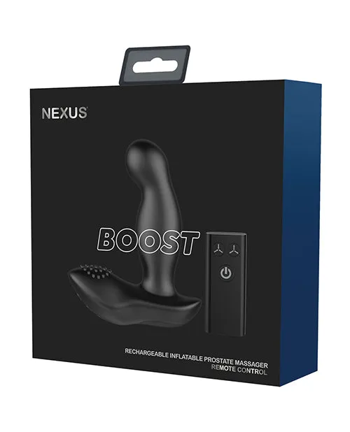 Boost Prostate Massager Black Libertybelle Marketing Anal