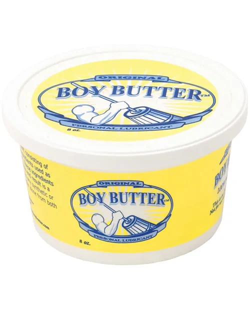 Boy Butter 8 oz Tub Boy Butter Lubes LLC Vibrators