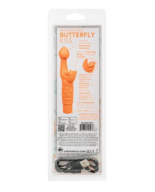 Butterfly Kiss Orange California Exotic Novelties Vibrators