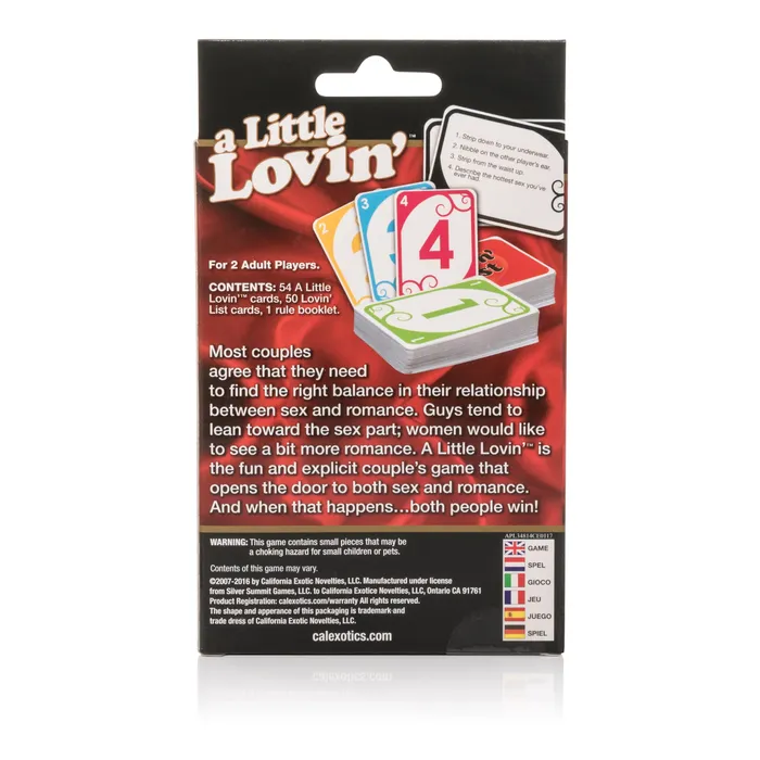 CalExotics Games A Little Lovin Card Game