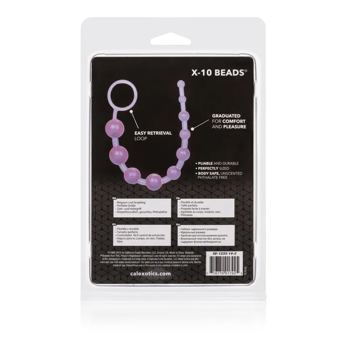 CalExotics Male Sex Toys X10 Beads