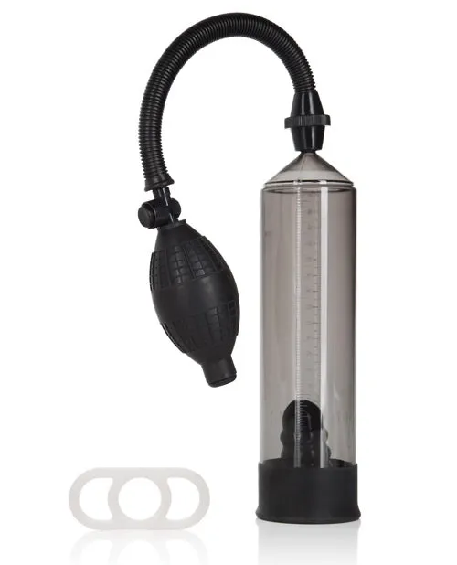 California Exotic Novelties Male Sex Toys Apollo Trainer Kit Penis Pump Black