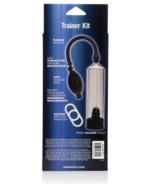 California Exotic Novelties Male Sex Toys Apollo Trainer Kit Penis Pump Black