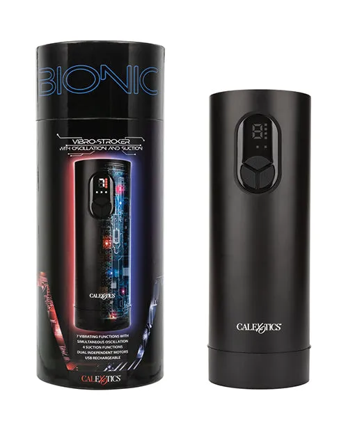 California Exotic Novelties Male Sex Toys Bionic Vibro Oscillation Suction Stroker California Exotic Novelties Male Sex Toys Bionic Vibro Oscillation Suction Stroker