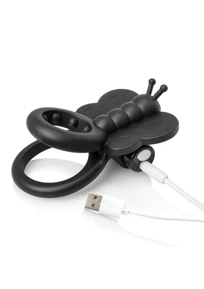 Charged Charged Monarch USB Rechargeable Butterfly Vibe Silicone Cock Ring Waterproof Male Sex Toys Charged Charged Monarch USB Rechargeable Butterfly Vibe Silicone Cock Ring Waterproof Male Sex Toys