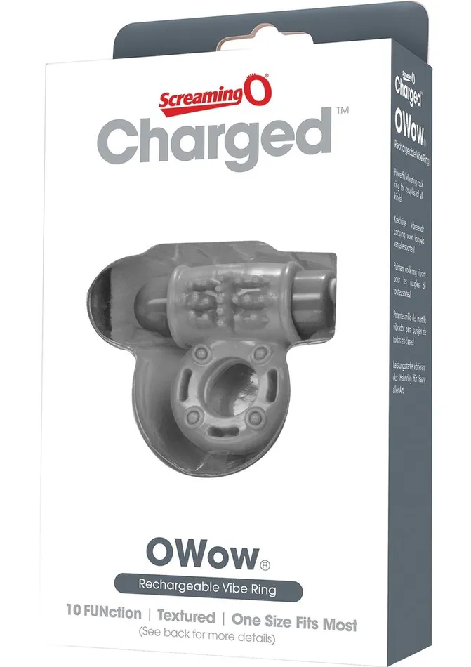 Charged OWOW Rechargeable Vibrating Ring Waterproof Charged Male Sex Toys Charged OWOW Rechargeable Vibrating Ring Waterproof Charged Male Sex Toys