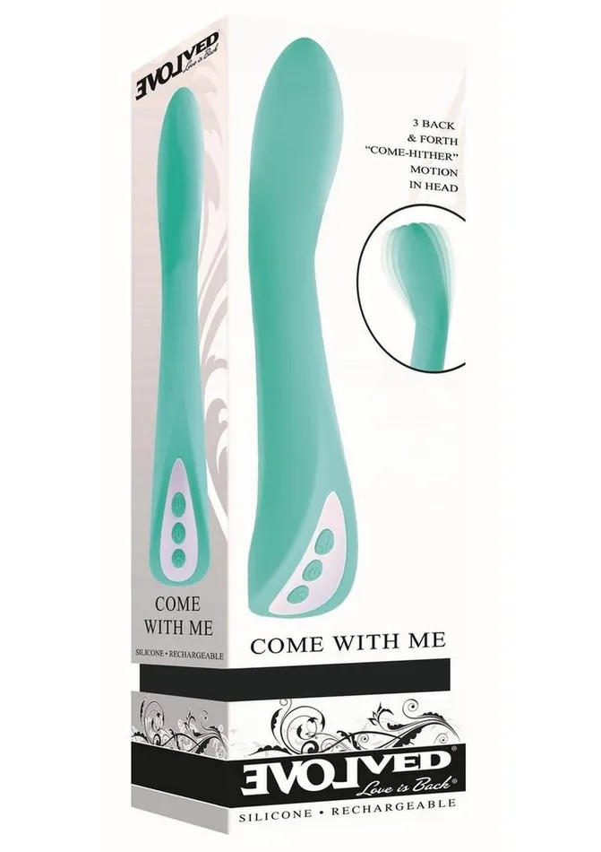 Come with Me Rechargeable Silicone Vibrator Evolved Female Sex Toys