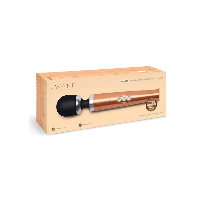 Cotr INC Female Sex Toys Le Wand Die Cast Rechargeable Vibrating Massager Rose Gold Cotr INC Female Sex Toys Le Wand Die Cast Rechargeable Vibrating Massager Rose Gold