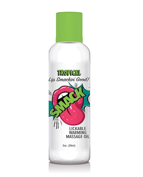 Couples Little Genie Productions LLC Smack Warming Massage Oil 2 oz Cherry Couples Little Genie Productions LLC Smack Warming Massage Oil 2 oz Cherry